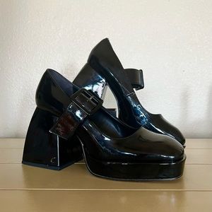 SAM EDELMAN Mary Jane Platform Heels